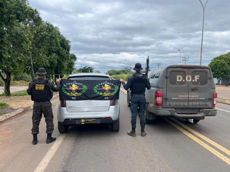 DOF prende homem com veículo adulterado em Anaurilândia