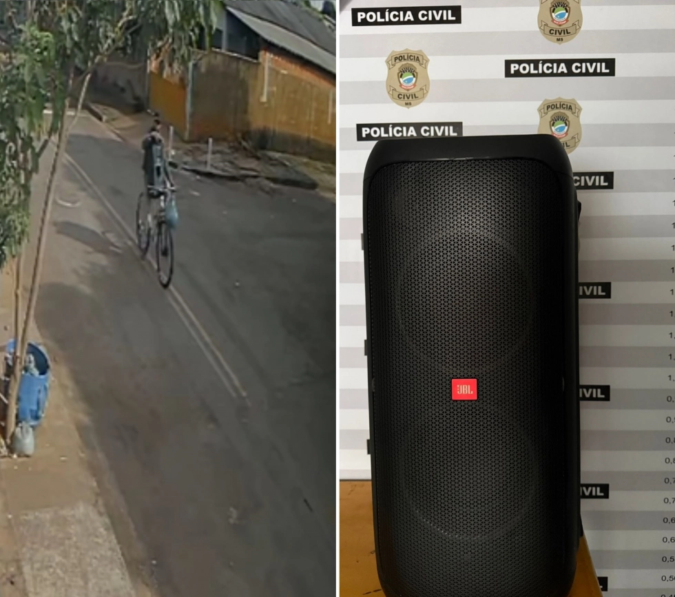 Polícia Civil elucida furto em Batayporã e recupera caixa de som JBL avaliada em mais de R$ 2 mil