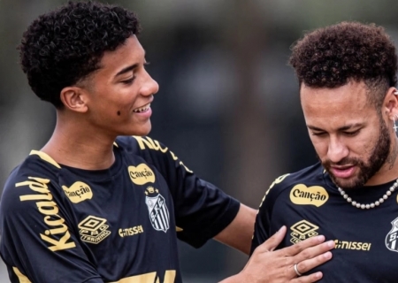 Robinho Jr. confirma tapa no rosto, mas diz: 'Neymar já se desculpou'