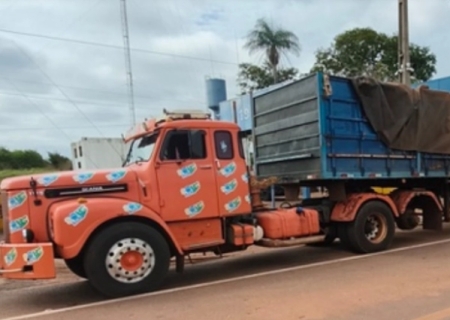 Carga de pneus contrabandeados é apreendida pela PRF em Três Lagoas