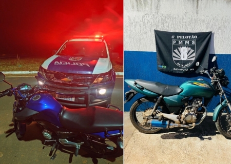 PM conduz dois motociclistas à delegacia por direção perigosa em Nova Andradina e Batayporã