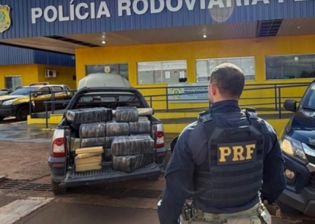 PRF apreende mais de 500 kg de maconha em Dourados