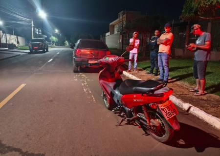 Motorista bêbado é preso após acidente que deixou motociclista ferida em Maracaju