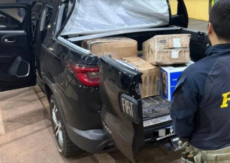 Traficante é preso pela PRF com 300 kg de maconha em Paranaíba
