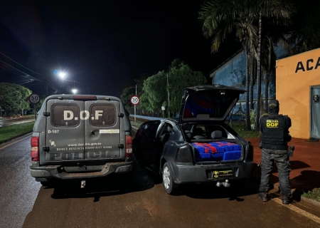 Homem é preso com carga de maconha avaliada em mais de R$ 1 milhão em Maracaju