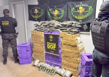 DOF apreende mais de meia tonelada de drogas em Maracaju