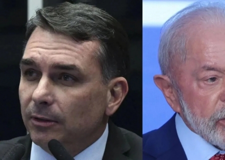 Flávio cai seis pontos e tem 41,8% contra 48,9% de Lula no 2º turno, diz pesquisa Atlas/Bloomberg