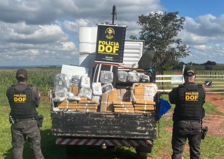 Drogas avaliadas em R$ 1,2 milhão são apreendidas pelo DOF em Dourados