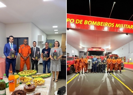 Bombeiros recebem recursos para melhorias no quartel em Nova Andradina
