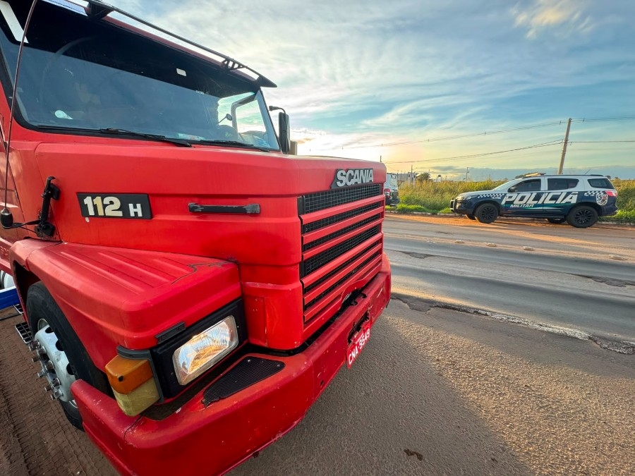 Droga transportada em Scania pesou quase uma tonelada em Batayporã