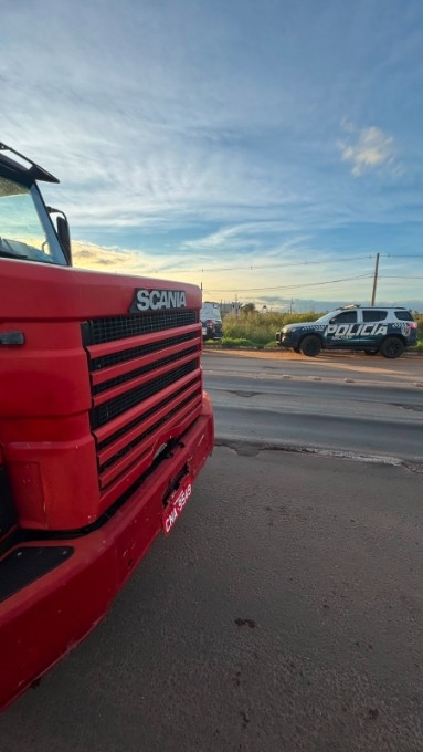 Droga transportada em Scania pesou quase uma tonelada em Batayporã