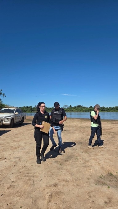 Foragido por descumprir medidas protetivas é encontrado morto no rio Taquari, em Coxim