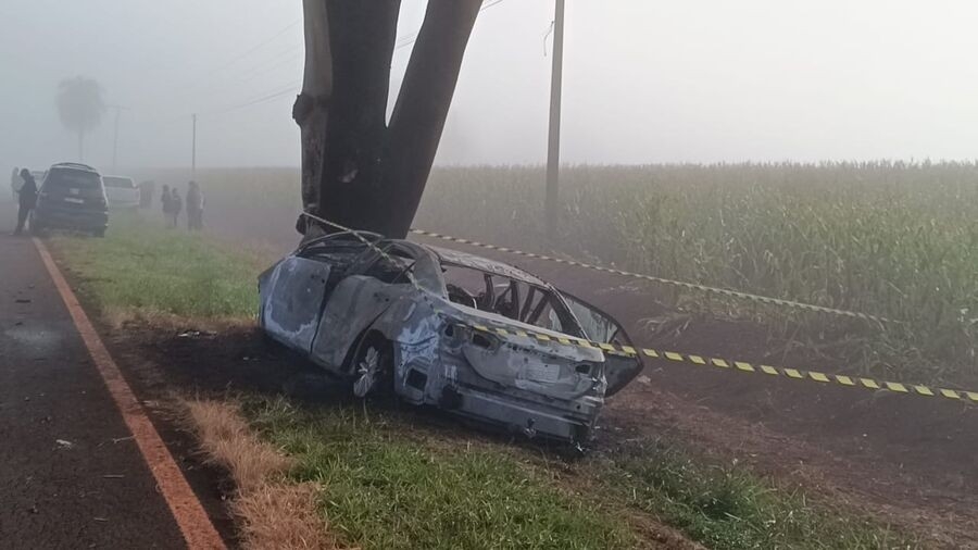 Acidente na MS-379 deixa dois mortos e vereador ferido