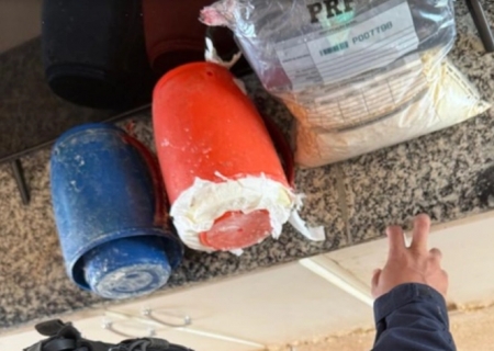 PRF apreende 3 kg de cocaína em Nova Alvorada do Sul