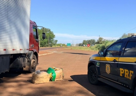 Caminhão é apreendido com 153 kg de maconha em Rio Brilhante