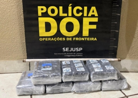 DOF apreende quase 10 quilos de haxixe entre Caarapó e Amambai