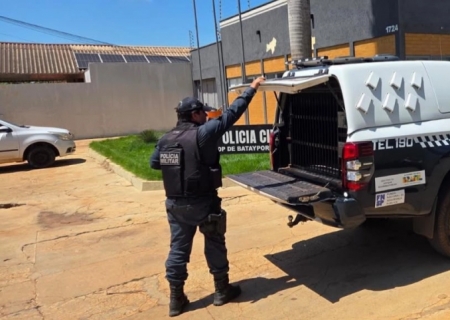 Homem é conduzido por violação de domicílio após tentar entrar em residência em Batayporã