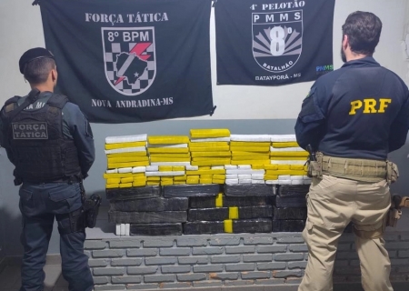 Mulher é presa com 201 kg de maconha durante ação integrada em Batayporã