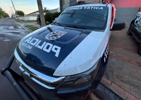 Força Tática cumpre dois mandados de prisão em Nova Andradina