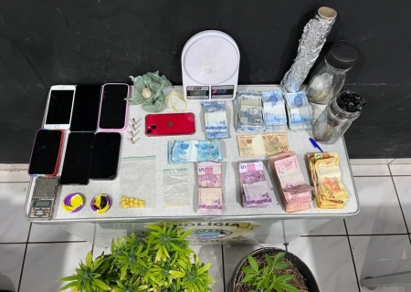 Operação da Polícia Civil prende dois por tráfico em Naviraí