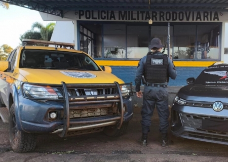 TOR recupera veículo furtado avaliado em R$ 96 mil durante fiscalização em rodovia de Amambai
