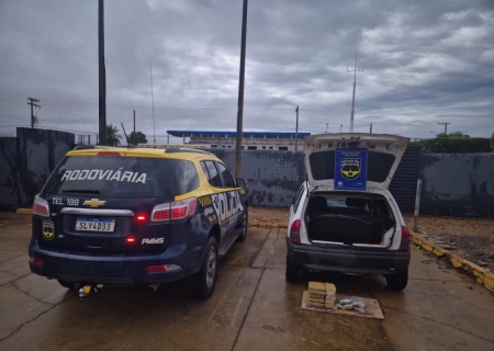 PMR apreende drogas avaliadas em mais de R$ 300 mil na BR-158 em Três Lagoas