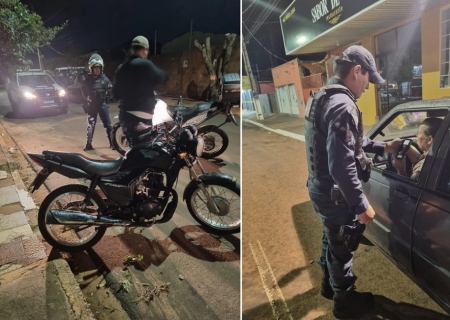 Operação do 8º BPM recolhe oito motos em Nova Andradina
