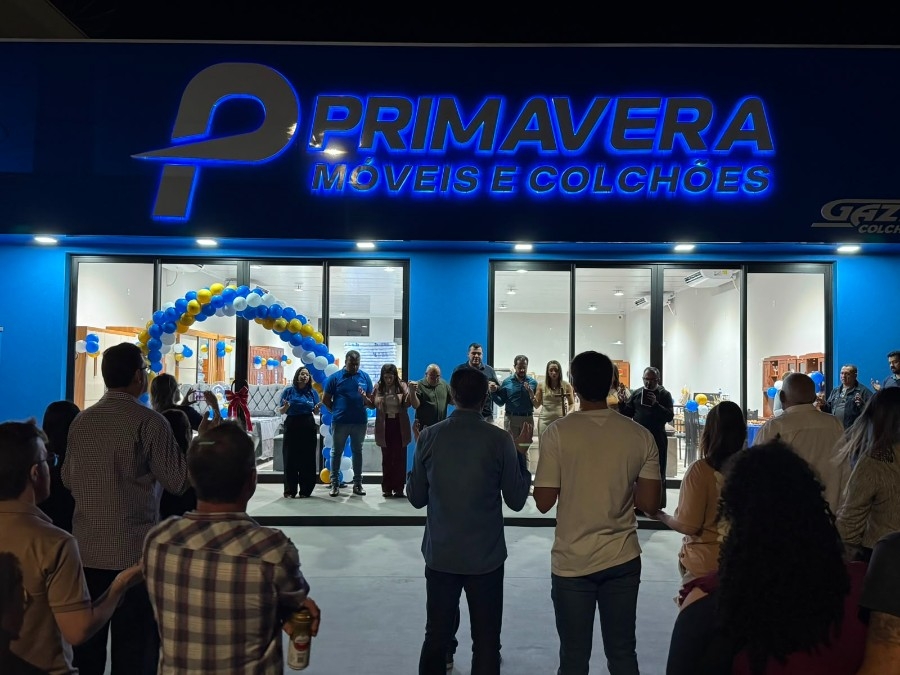 Primavera Móveis e Colchões inaugura loja em Nova Andradina