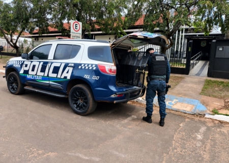 Suspeito de receptação é detido com roda e pneu em Ivinhema