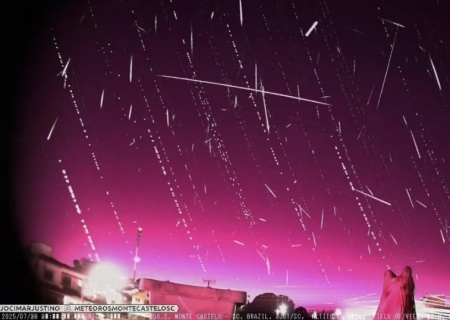 Ápice de chuva de meteoros ocorre nesta quinta (30)