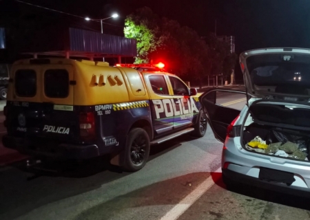 Polícia Militar Rodoviária apreende mais de 16 quilos de drogas em duas ocorrências na MS-480