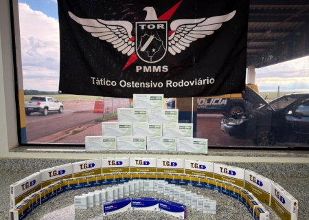 TOR apreende medicamentos para emagrecimento avaliados em R$ 134 mil