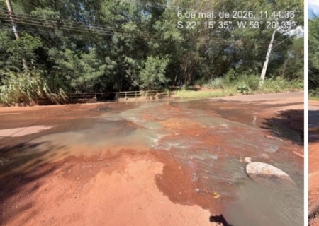 Prefeitura multa Sanesul em mais de R$ 360 mil por novo vazamento de esgoto em Nova Andradina