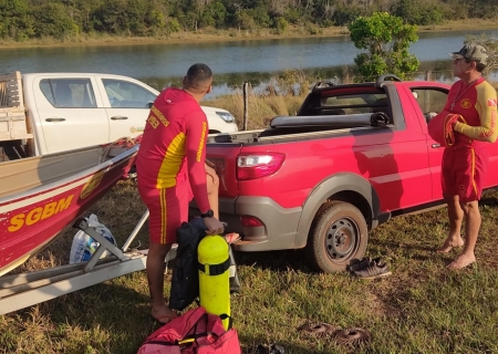 Homem morre afogado em lagoa durante caça em propriedade rural em Dourados