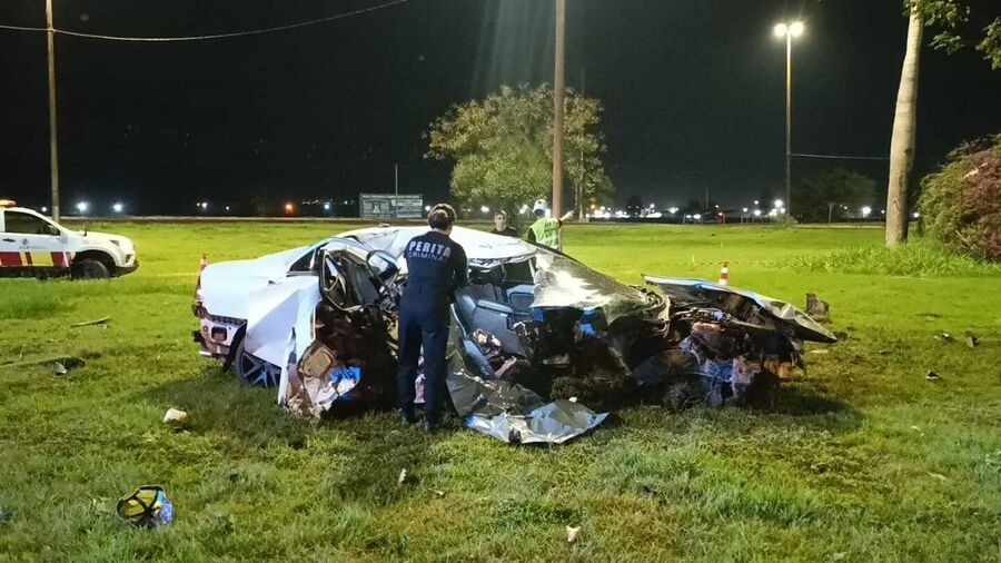 Motorista morre após perder controle de carro em rotatória de Dourados