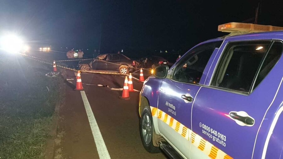 Acidente entre três veículos deixa um morto e feridos na BR-163