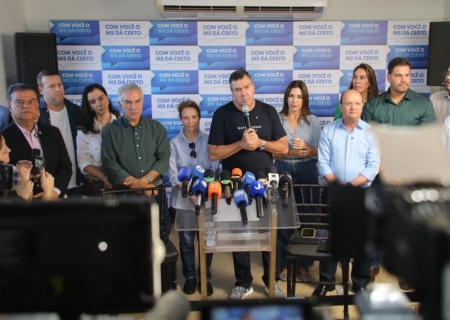 Riedel oficializa candidatura à reeleição com aliança de nove partidos
