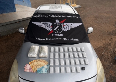 TOR apreende supermaconha avaliada em R$ 216 mil durante fiscalização na MS-156