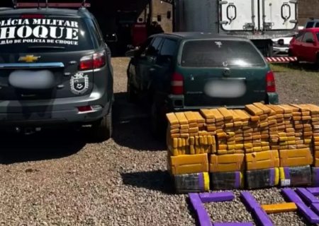 Mulher é presa com 408 kg de maconha em Campo Grande