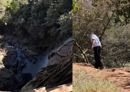 Homem é encontrado morto com mãos amarradas na Cachoeira do Inferninho, em Campo Grande
