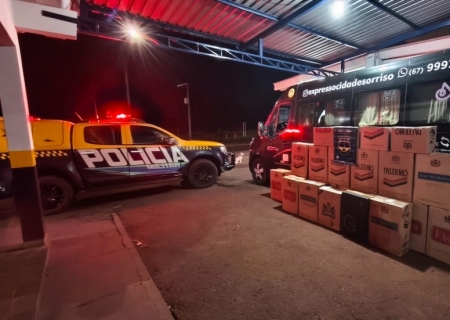 Transportadora se manifesta após motorista ser flagrado com 1.050 pacotes de cigarros