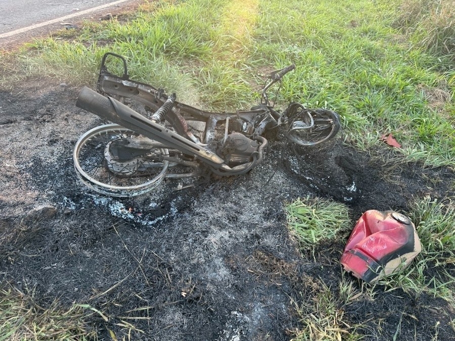 Motociclista de 51 anos morre em colisão na BR-376 entre Ivinhema e Amandina