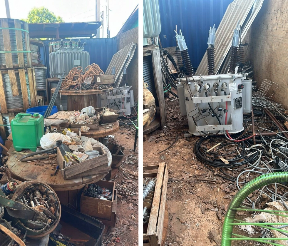 Polícia Civil recupera materiais da Energisa avaliados em mais de R$ 2,5 milhões em Campo Grande
