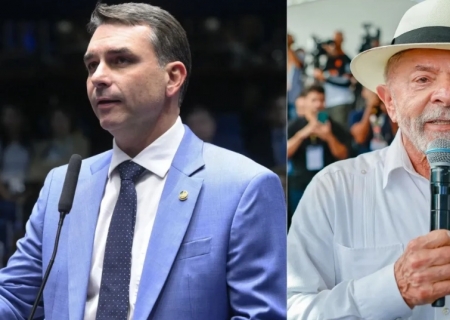 Pesquisa aponta empate técnico entre Flávio Bolsonaro e Lula no segundo turno