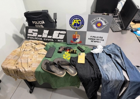 Suspeito de homicídio e quatro tentativas em MS é preso no interior de SP