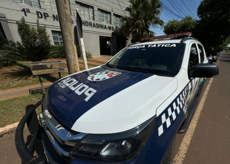 Força Tática prende homem de 28 anos com mandado judicial em Nova Andradina