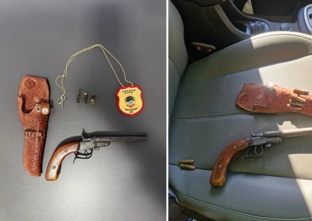 Idoso é preso com arma e munições durante operação em Bataguassu