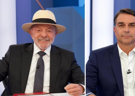 Atlas: Lula tem 45,8% das intenções de votos em 1º turno; Flávio tem 43,4%
