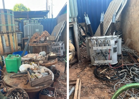 Polícia Civil recupera materiais da Energisa avaliados em mais de R$ 2,5 milhões em Campo Grande