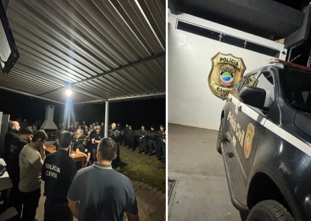 Operação policial prende cinco suspeitos em Jardim e Guia Lopes da Laguna